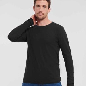 Russell Pure Organic Long Sleeve T-Shirt