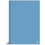 U.Stationery A5 Hardback Ruled Notebook Blue Journal Planner Writing