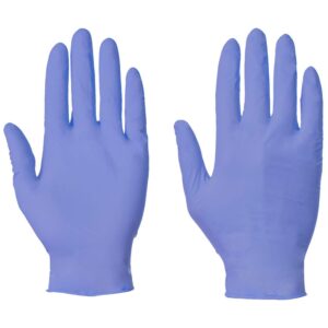 Supertouch Powderfree Nitrile Gloves Blue - XL