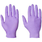 Supertouch Powderfree Nitrile Gloves Purple Medical