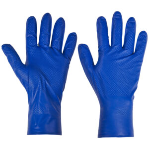 Supertouch PG-900 Blue Fish Scale Nitrile Disposable Glove