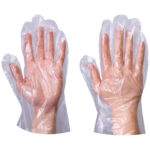 Supertouch PE Disposable Gloves Clear