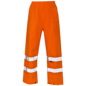 Supertouch Hi Vis Orange Overtrousers