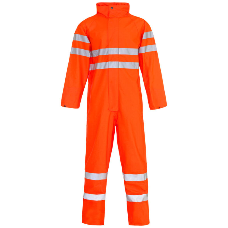 Storm-Flex® Hi Vis Orange PU Coverall