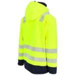 Herock Gregor Hi Vis Softshell Jacket (Yellow / Navy)