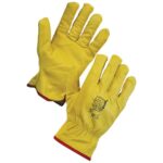 Supertouch Leather Driving Gloves