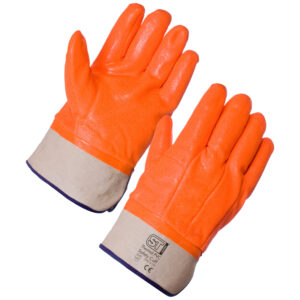 Supertouch Thermal PVC Hi Vis Gloves