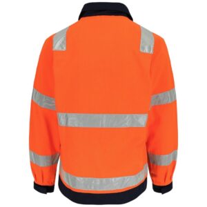 Herock Hydros Hi Vis Jacket (Orange / Navy)