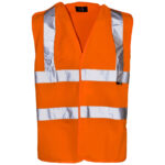 Supertouch Hi Vis Orange Pull Apart Vest