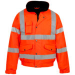 Storm-Flex® Hi Vis Orange PU Bomber Jacket