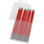 Neilsen 10pc 150mm Chromium Vanadium Non-Slip Screwdriver Bits