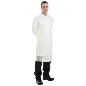 Supertouch 20 Micron PE Aprons Flat-Packed