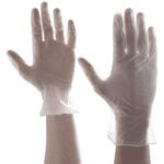 Aurelia Delight Clear Disposable Vinyl Gloves - Powder Free