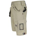 Herock Batua Bermudas Shorts (Beige & Black)