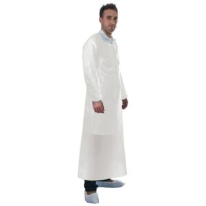 Supertouch PE Apron With Sleeves