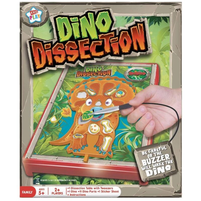 Kids Play Dino Dissection Board Game Player 2+ Ages 5+