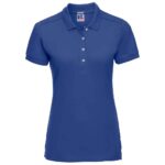 Russell Ladies Stretch Piqué Polo Shirt