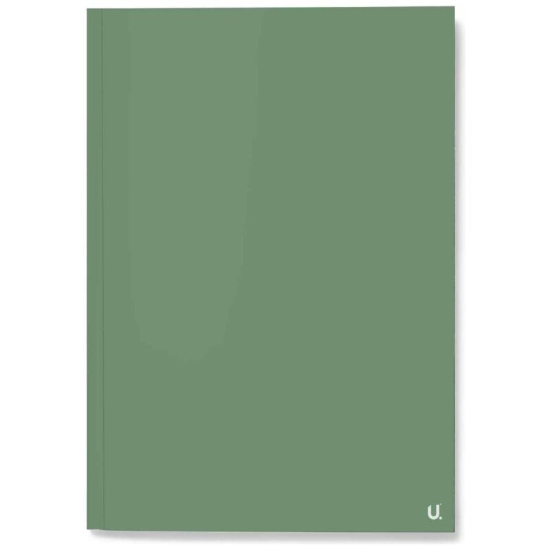 U.Stationery A4 Refill Ruled Pad Green Journal Planner Book Writing