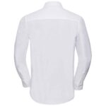 Russell Collection Long Sleeve Tailored Oxford Shirt