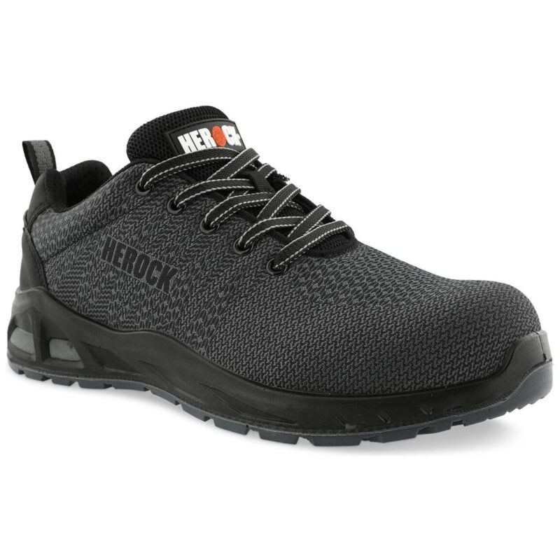 Herock Titus S1P Safety Trainers Grey