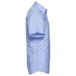 Russell Collection Short Sleeve Tailored Oxford Shirt