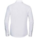 Russell Collection Ladies Long Sleeve Easy Care Cotton Poplin Shirt