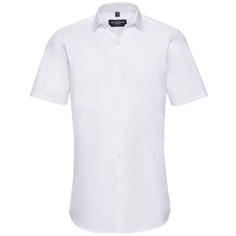 Russell Collection Ultimate Short Sleeve Stretch Shirt