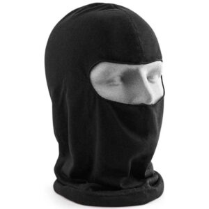 Beechfield Microfibre Balaclava Black  BB225