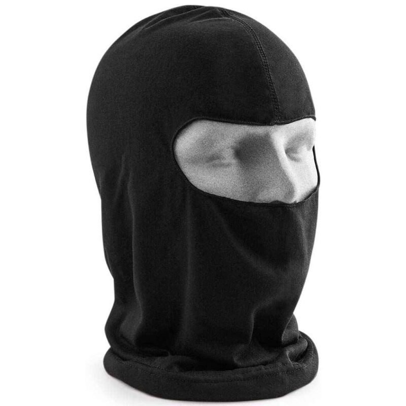 Beechfield Microfibre Balaclava Black  BB225