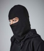 Beechfield Microfibre Balaclava Black  BB225