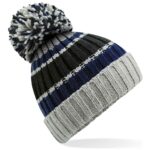 Beechfield Hygge Striped Beanie