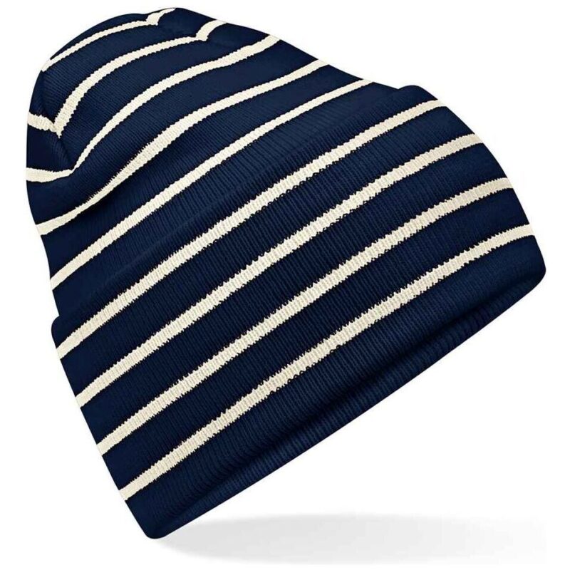 Beechfield Original Deep Cuffed Striped Beanie