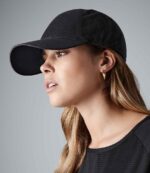 Beechfield Seamless Performance Cap Black  BB558