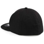 Beechfield Pro-Stretch Flat Peak Cap Black  BB665