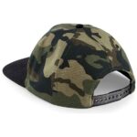 Beechfield Camo Snapback Cap