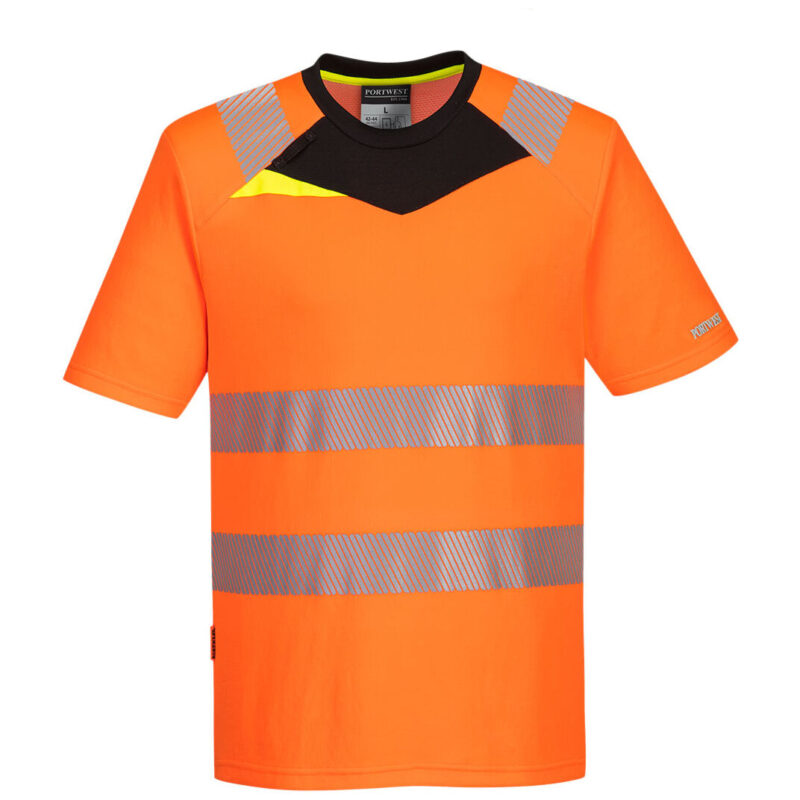 Portwest DX4 Hi-Vis T-Shirt Short Sleeve