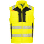 Portwest DX4 Hi-Vis Hybrid Baffle Bodywarmer