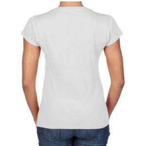 Gildan Ladies SoftStyle V Neck T-Shirt