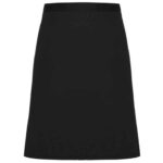 Premier Fairtrade Organic Cotton Waist Apron Black  PR114