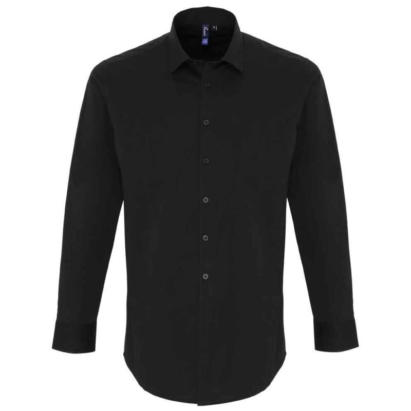 Premier Long Sleeve Stretch Fit Poplin Shirt