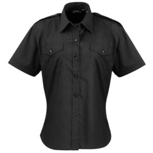 Premier Ladies Short Sleeve Pilot Shirt