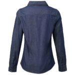 Premier Ladies Jeans Stitch Denim Shirt