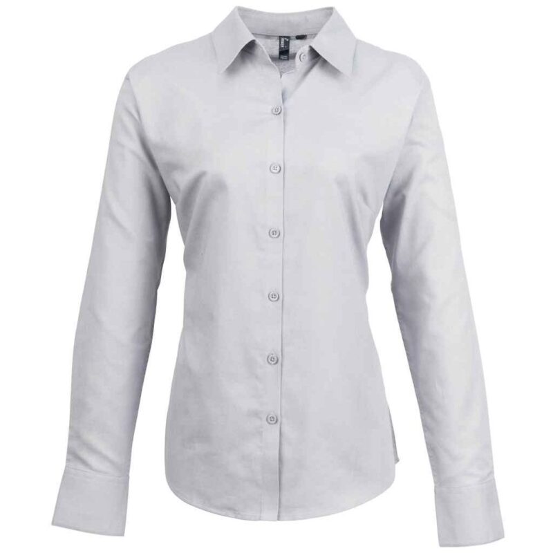 Premier Ladies Signature Long Sleeve Oxford Shirt