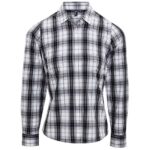 Premier Ladies Ginmill Check Long Sleeve Shirt