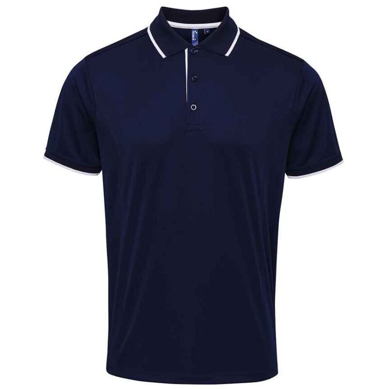 Premier Contrast Coolchecker® Piqué Polo Shirt - Pronto Direct