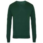 Premier Knitted Cotton Acrylic V Neck Sweater