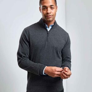 Premier Zip Neck Sweater