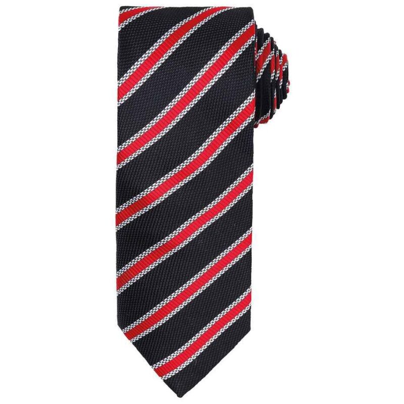 Premier Waffle Stripe Tie