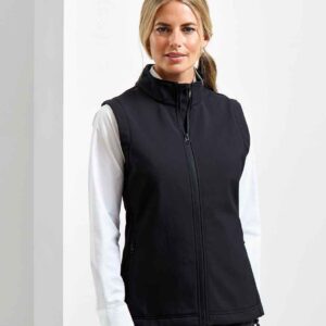 Premier Ladies Windchecker® Recycled Printable Soft Shell Gilet