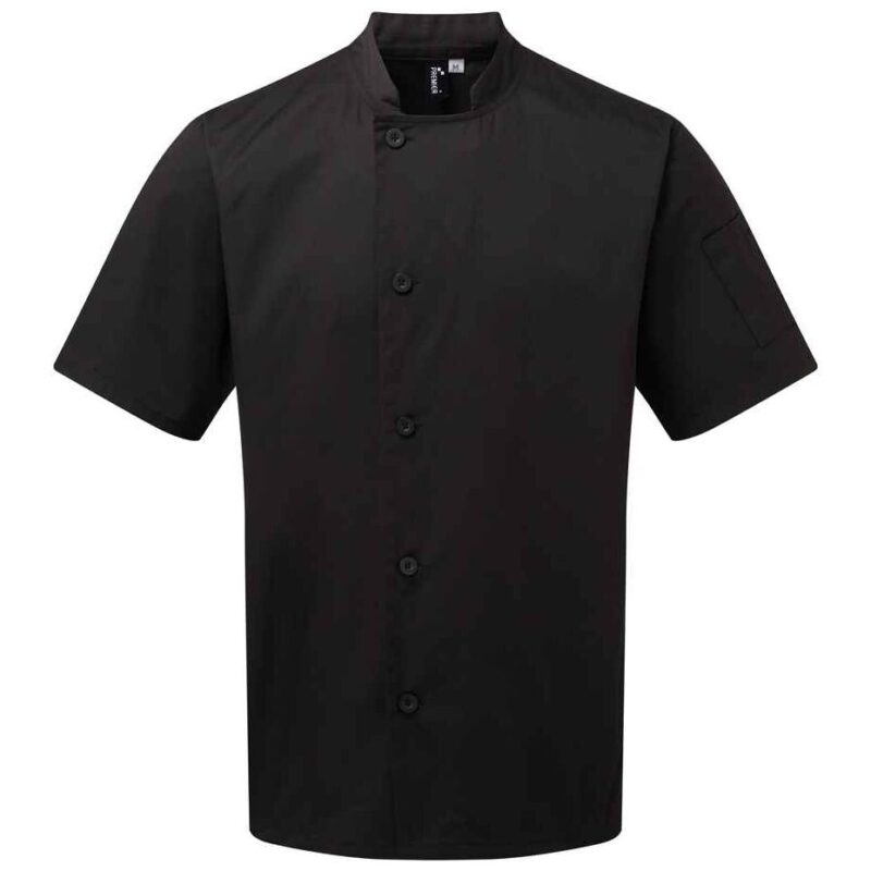 Premier Essential Short Sleeve Chef's Jacket